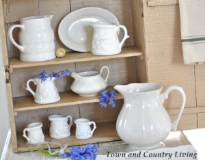 Cabinet with Ironstone