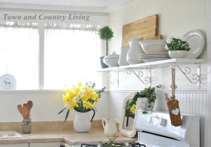 Open Kitchen Shelving