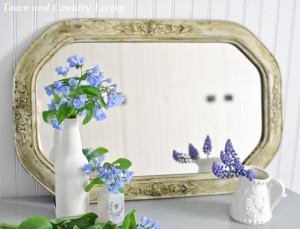 Vintage Aged Mirror