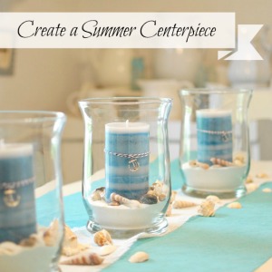 How to create a summer coastal centerpiece in a few minutes