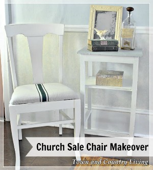 Church Sale Chair Makeover
