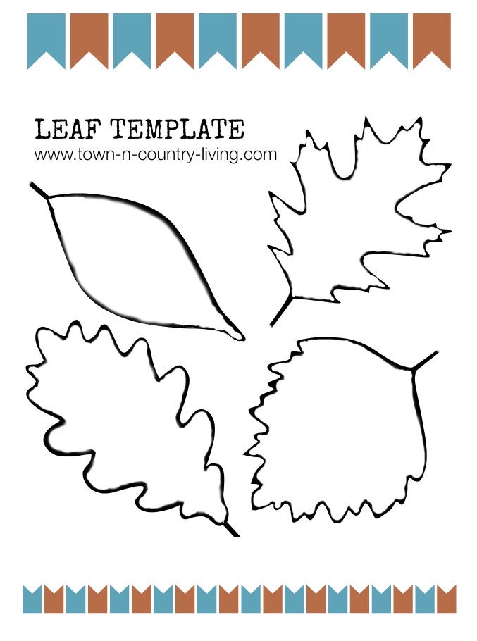 Free Printable Leaf Template from www.town-n-country-living.com