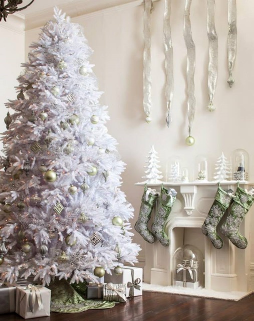Vintage Style White Christmas Tree from Balsam Hill