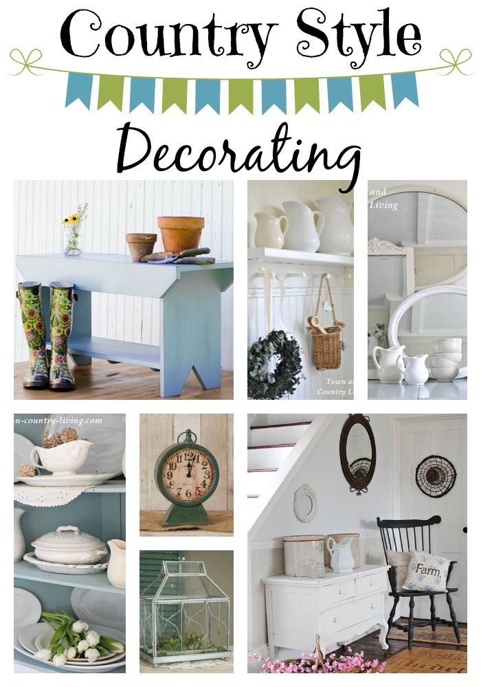 Country Style Decorating Town & Country Living