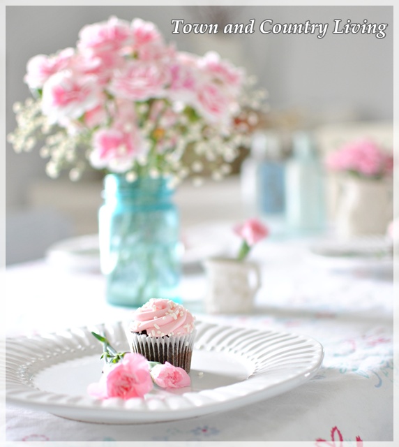 Cupcakes and Carnations