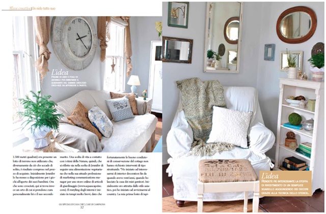 Town and Country Living Blog in Magazine