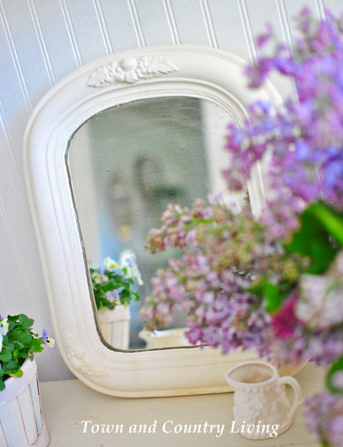 Decorating with lilacs