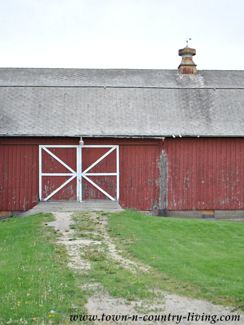 Rustic Red Barn Door
