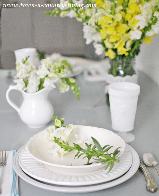 Summer Snapdragons from the Farm Market - Town and Country Living