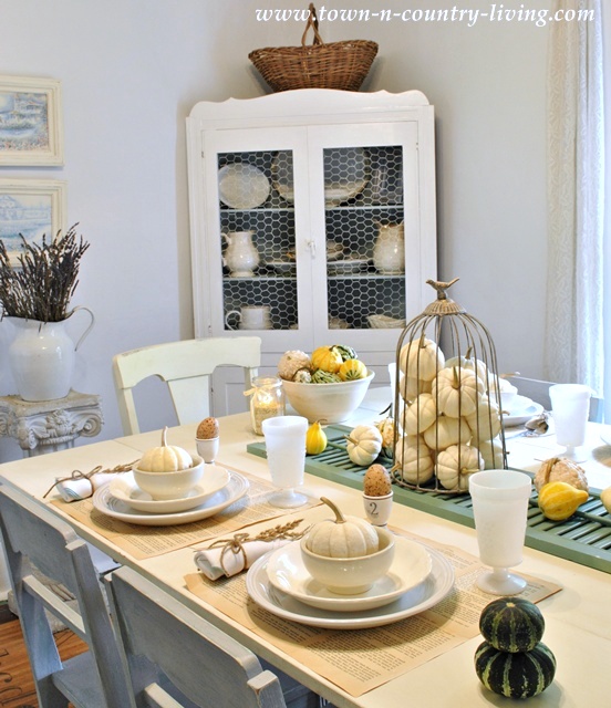Fall Home Tour via Town and Country Living