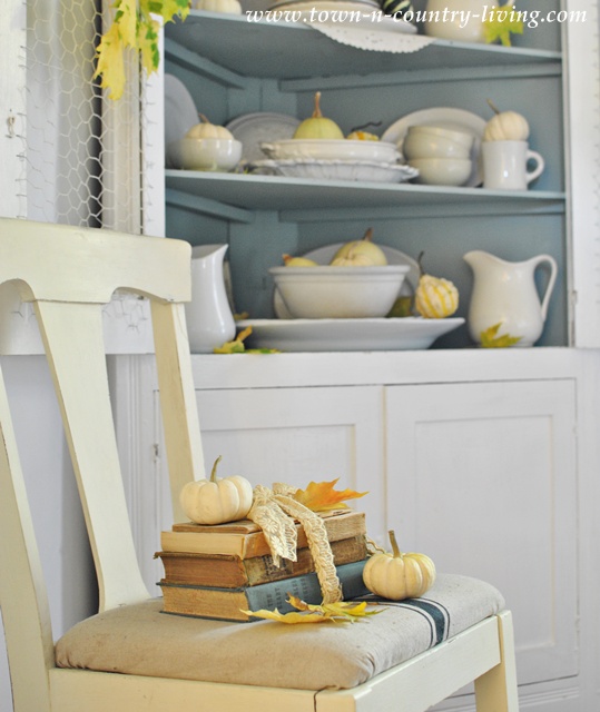 Town and Country's Farmhouse Fall Hutch
