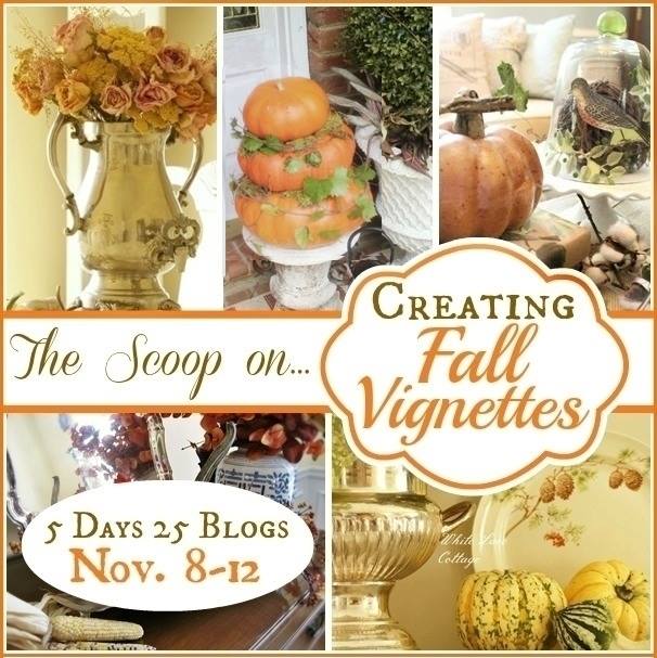 Fall Vignettes How To via Town and Country Living