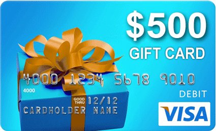 $500 Visa Gift Card Giveaway via Town and Country Living