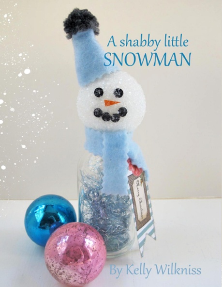 Shabby Little Snowman by My Soulful Home