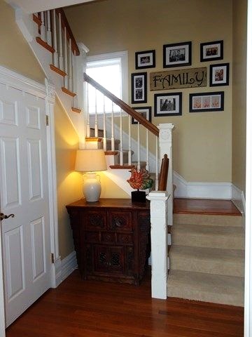 Beautiful staircase in charming older home