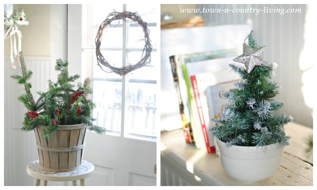 Christmas Collage via Town and Country Living
