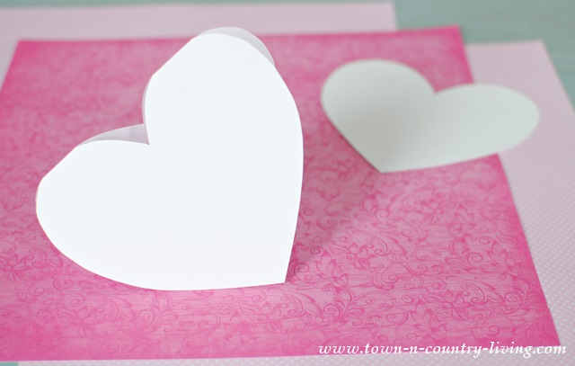 How to make paper Valentine's Day cards