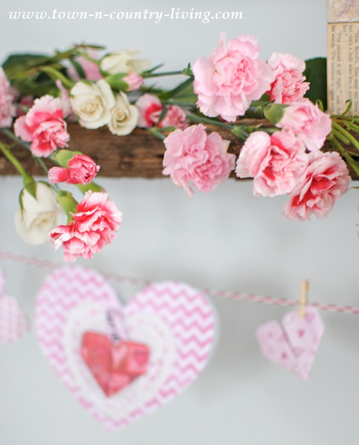 DIY Valentine's decor at Town and Country Living