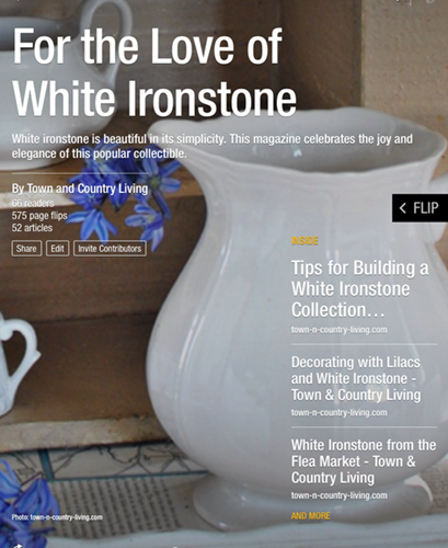 For the Love of White Ironstone - Flipboard Magazine