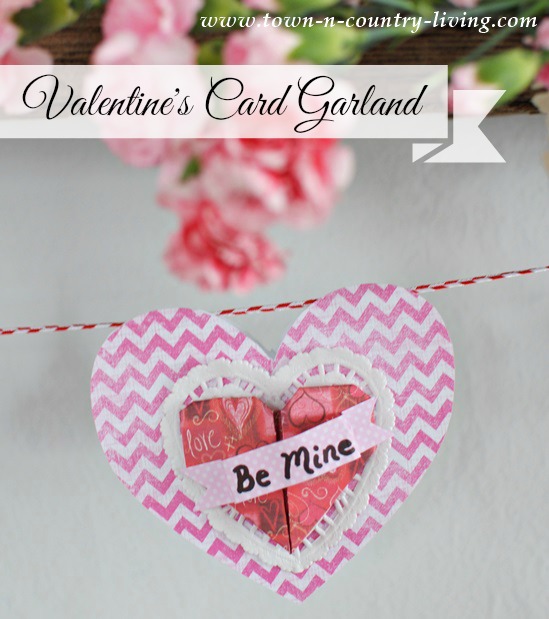 Valentines Card Garland Tutorial