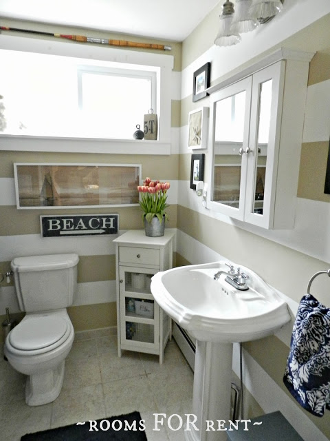 Cottage Style Bathroom at Rooms for Rent