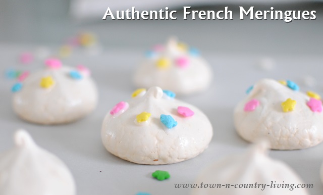 Authentic French Meringue Cookies