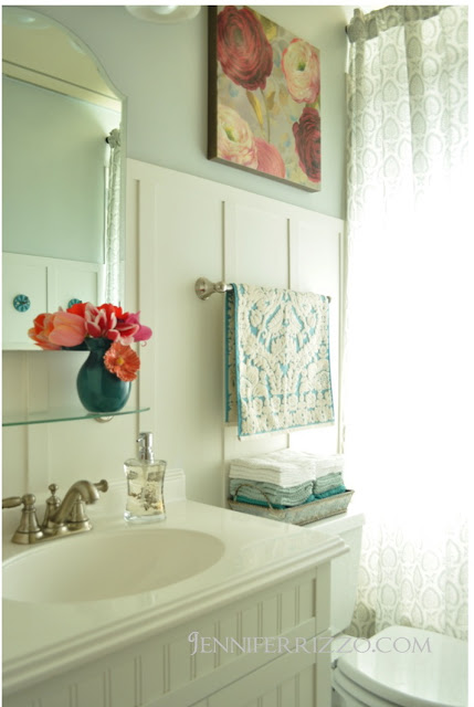 Bathroom Makeover by Jennifer Rizzo