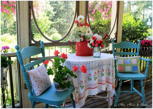 Summer Porch full of Romance and Charm