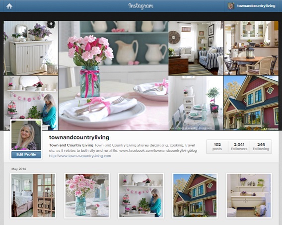 Town and Country Living on Instagram