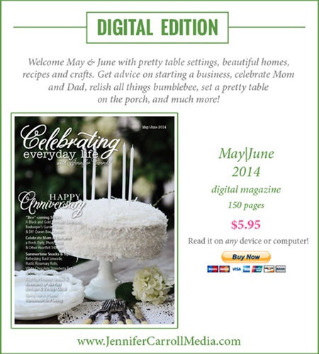 Anniversary Issue of Celebrating Everyday Life magazine