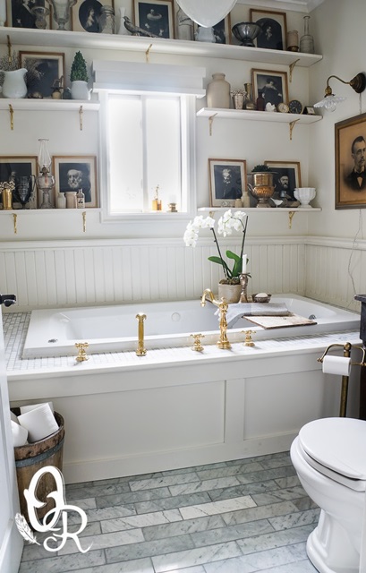 Bathroom Makeover at Oliver and Rust