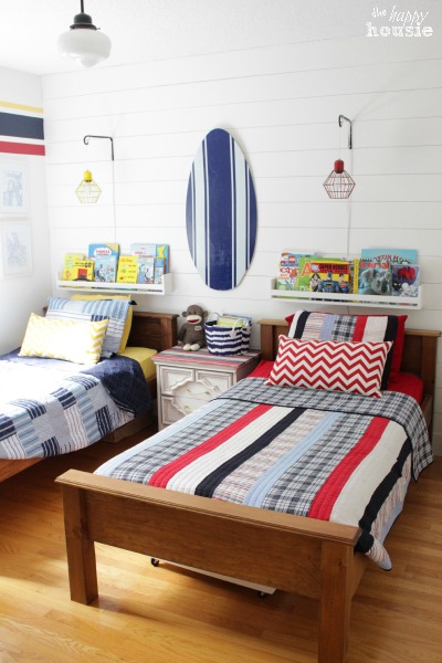 Boys Coastal Style Bedroom