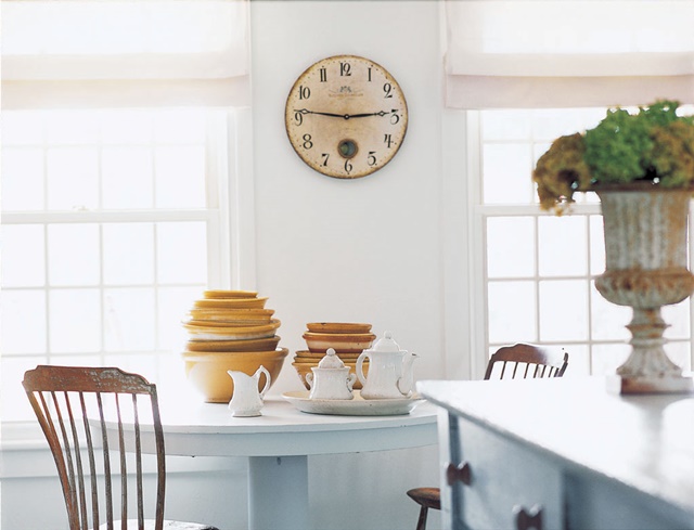 Eat in Farmhouse Kitchen  - from New Farmhouse Style book