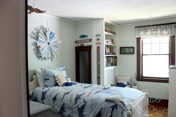 Boy's Coastal Style Bedroom