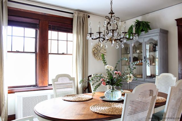 Country Style Dining Room at Finding Silver Pennies