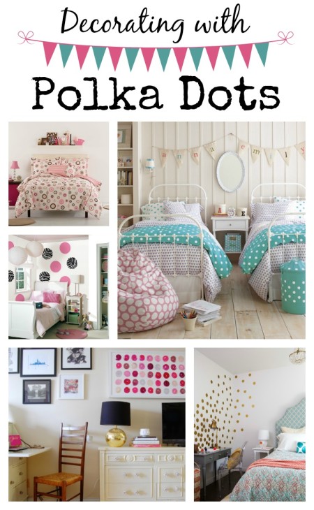 12 Ideas for Decorating with Polka Dots