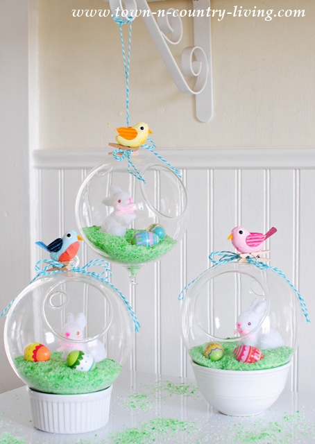 Easter Globe Decorations