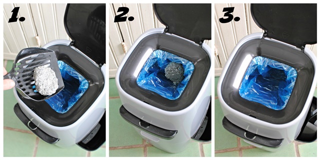 How to Use the Litter Genie. Easy as 1, 2, 3!