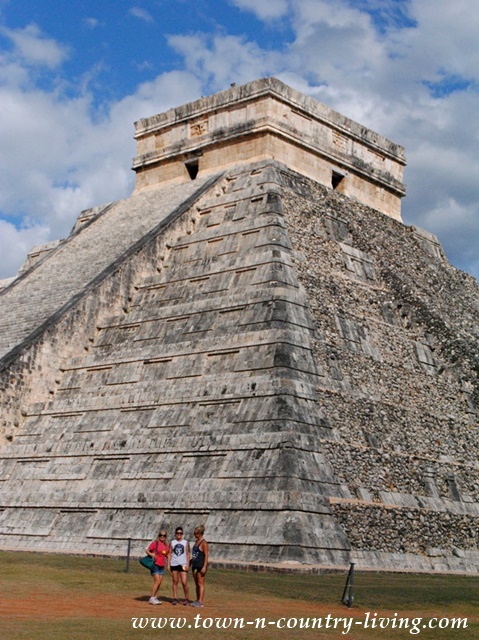 Mayan Pyramid, one of the seven wonders of the world