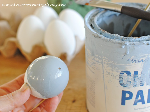 How to make painted speckled eggs