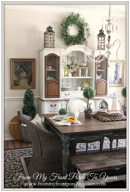 French Country Style Dining Room