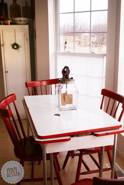 Vintage Style Kitchen Table