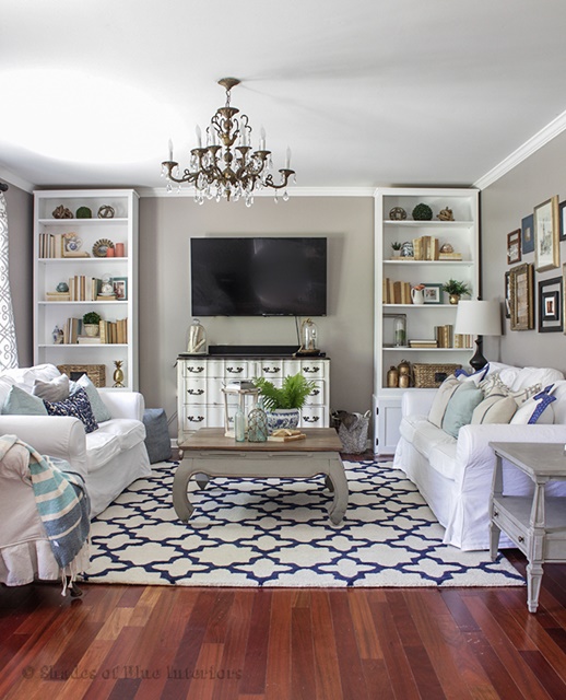 Charming Home Tour ~ Shades of Blue Interiors - Town ...