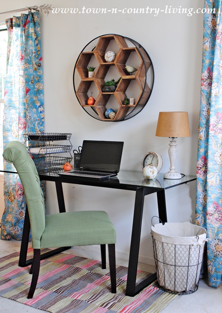 New Home Office Space with a Mix and Match Desk