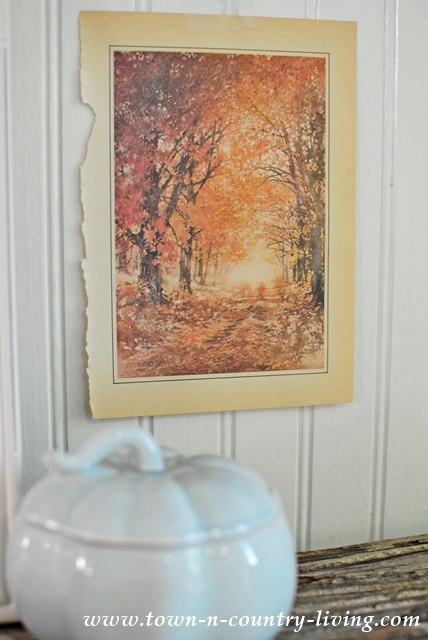 Fall Vignette and Free Printable