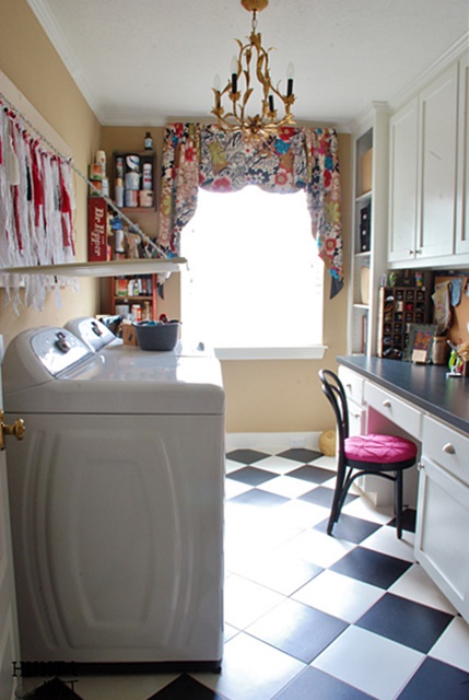 Laundry Room and Craft Room