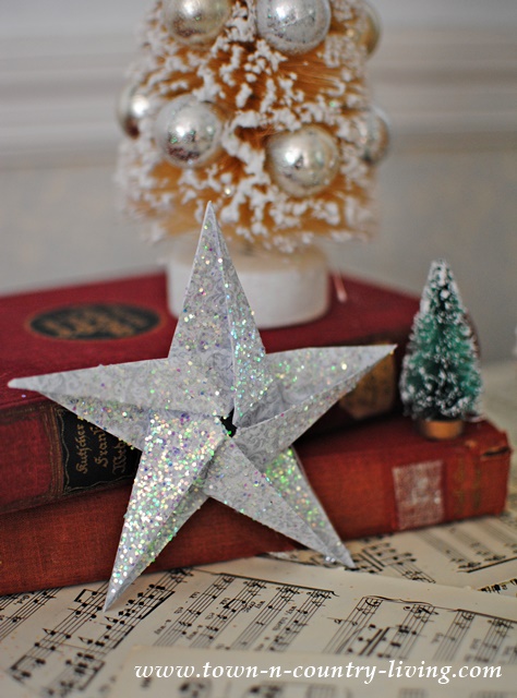 Glitter Star DIY Ornaments