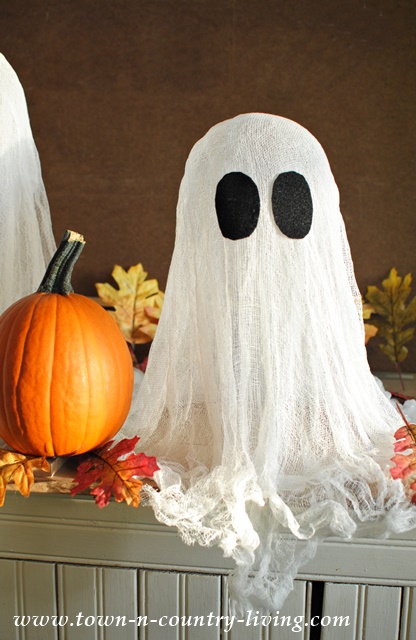 See how to make these adorable Halloween ghosts!
