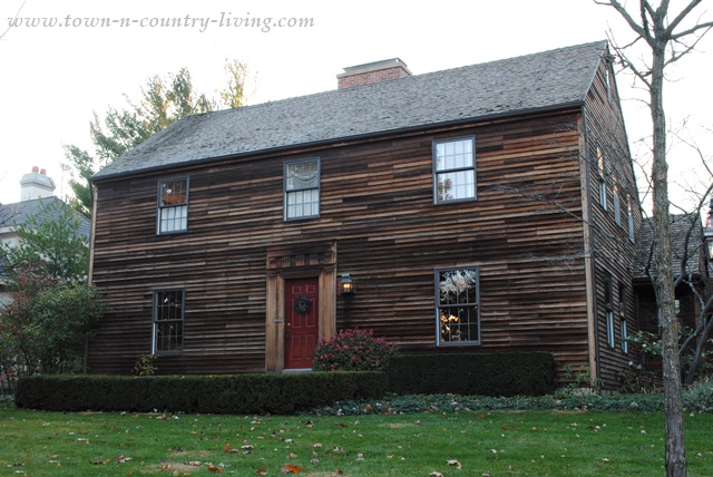 Historic Clapboard House in Geneva, Illinois