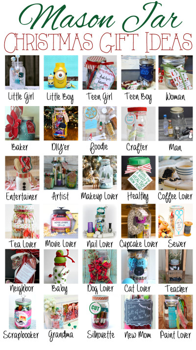 30 Mason Jar Gift Ideas